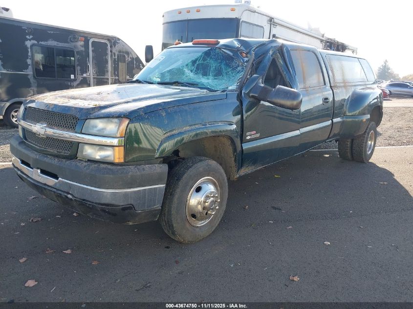 2003 Chevrolet Silverado 3500 Ls/Lt VIN: 1GCJK33103F194275 Lot: 43674750