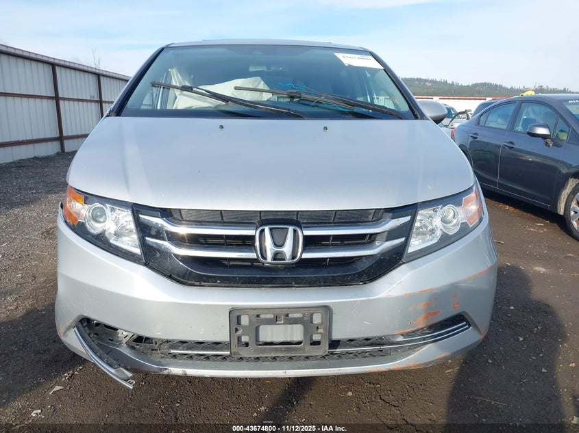 2014 HONDA ODYSSEY EX-L 5FNRL5H62EB042070
