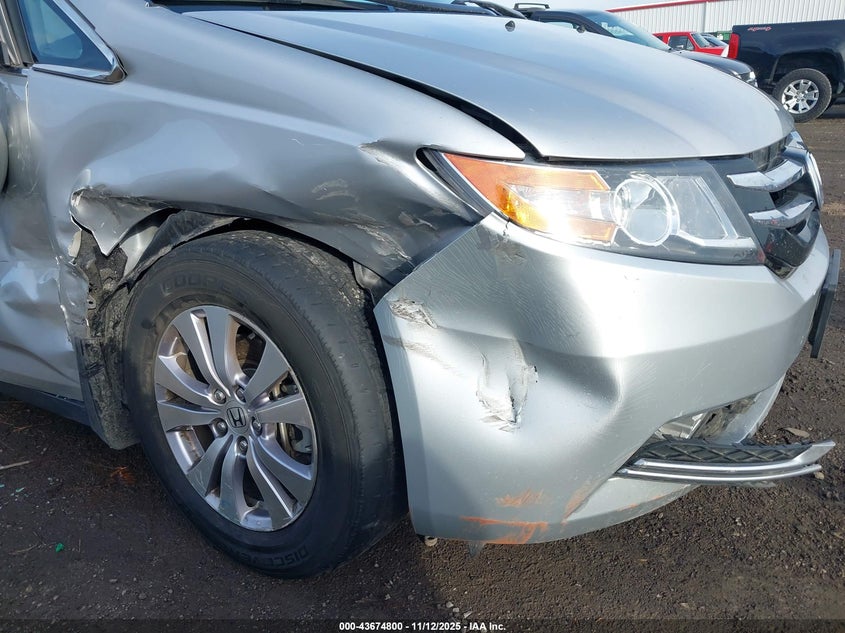 2014 HONDA ODYSSEY EX-L 5FNRL5H62EB042070