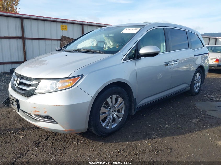 2014 HONDA ODYSSEY EX-L 5FNRL5H62EB042070