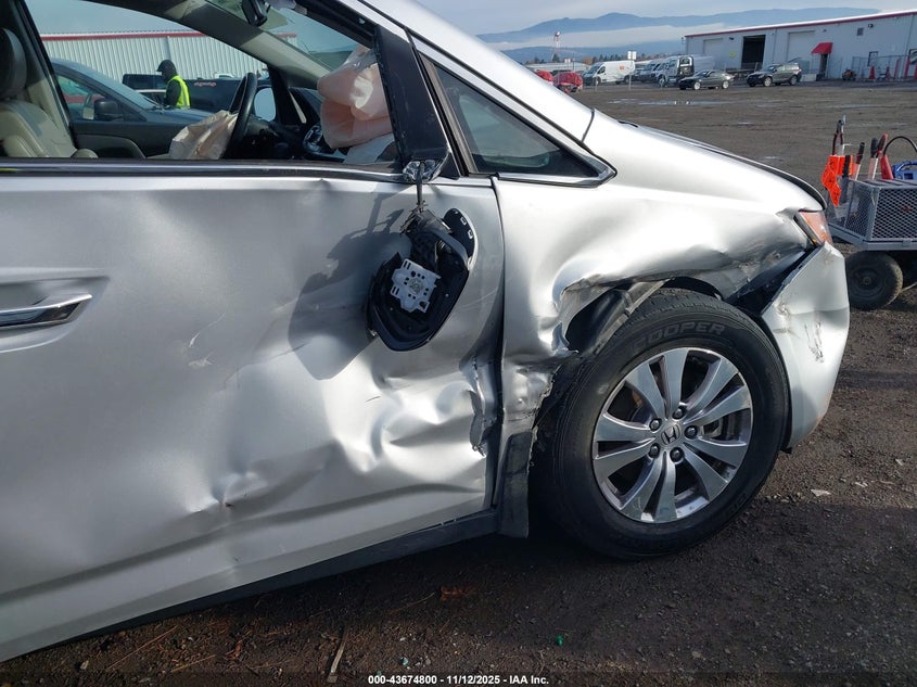 2014 HONDA ODYSSEY EX-L 5FNRL5H62EB042070