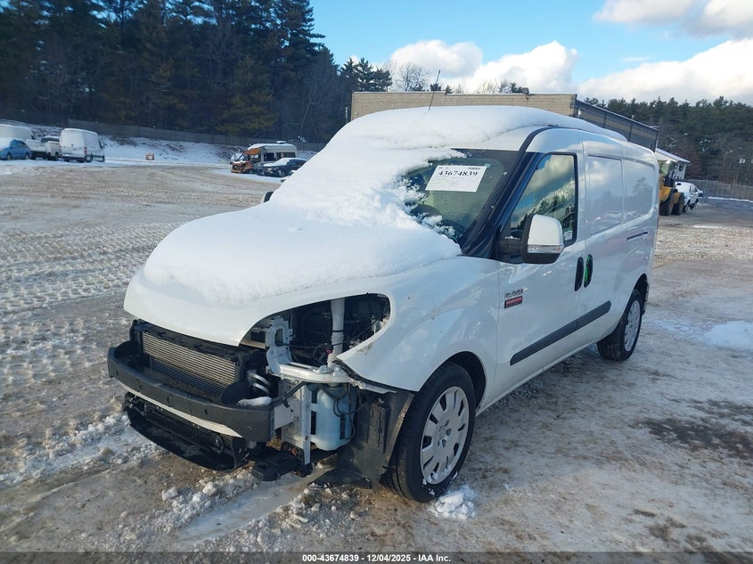 Vin: zfbhrfbb2m6u22030, lot: 44170090, ram promaster city tradesman slt 20212