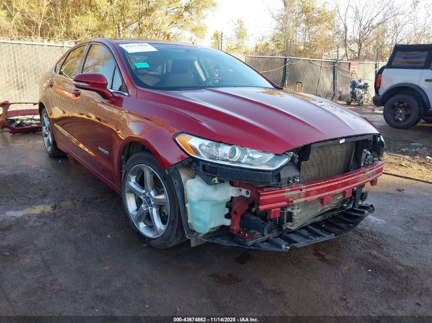 2013 FORD FUSION HYBRID SE - 3FA6P0LU6DR156642