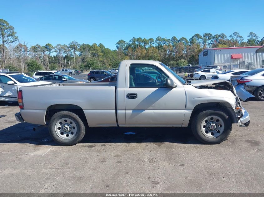 2006 GMC Sierra 1500 Work Truck VIN: 3GTEC14X26G213790 Lot: 43674907