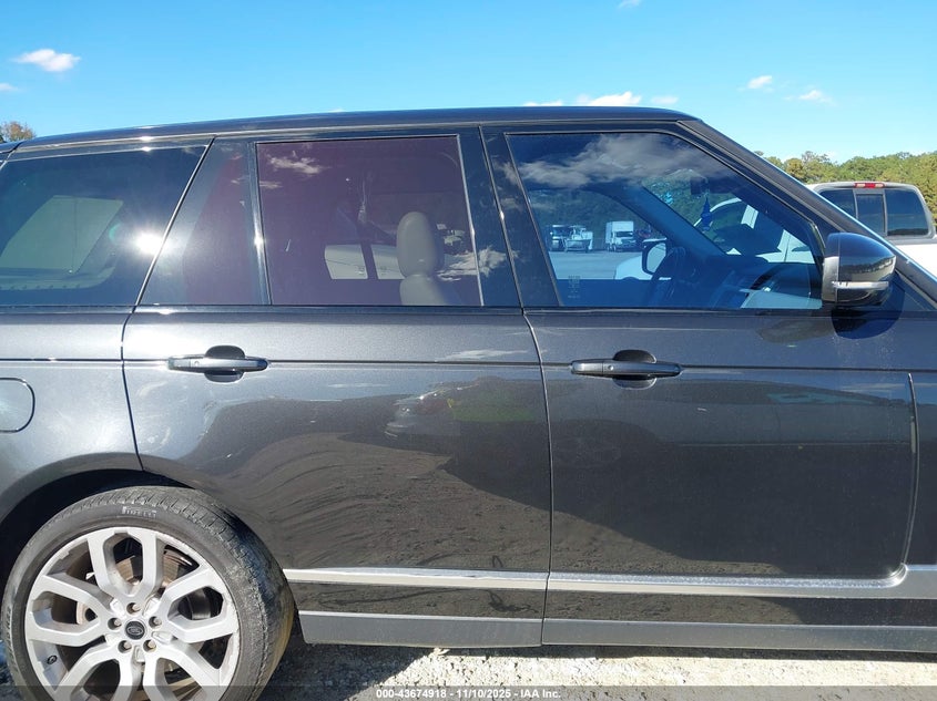 2015 Land Rover Range Rover 3.0L V6 Supercharged Hse VIN: SALGS2VFXFA233137 Lot: 43674918