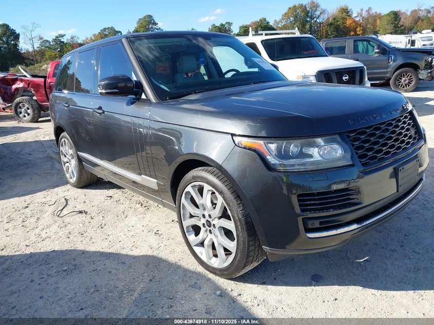 SALGS2VFXFA233137 2015 Land Rover Range Rover 3.0L V6 Supercharged Hse auction photo 1