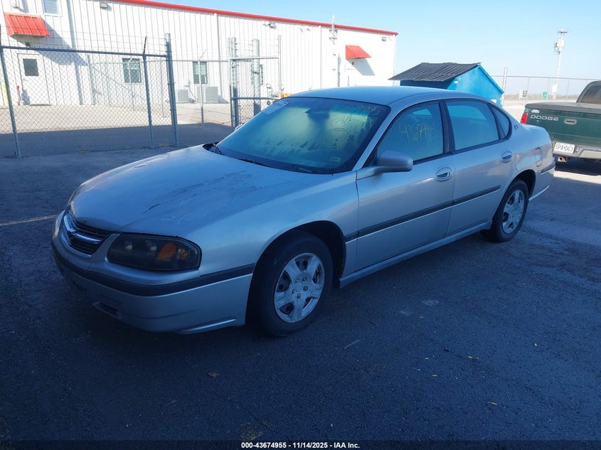 2G1WF52E649386412 2004 CHEVROLET IMPALA photo no. 2