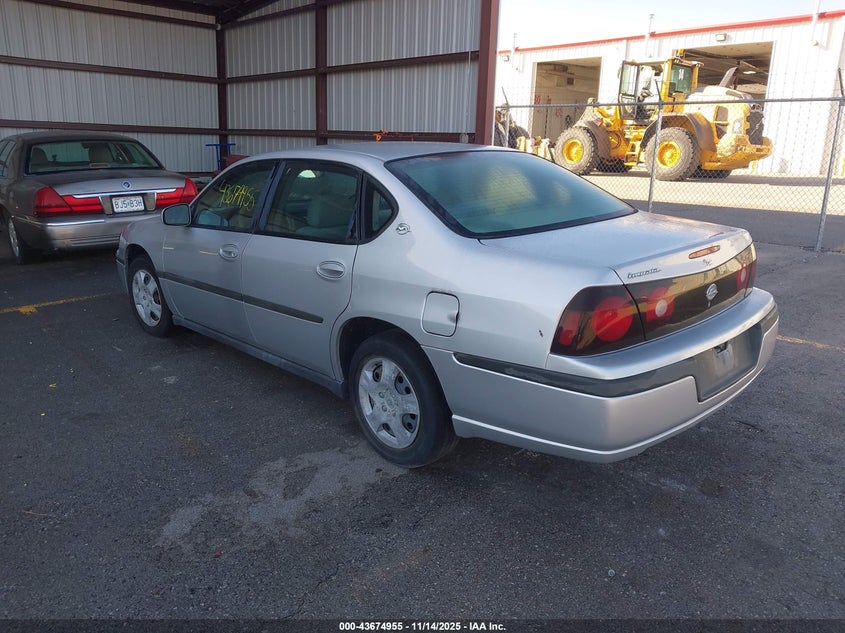 2G1WF52E649386412 2004 CHEVROLET IMPALA photo no. 3