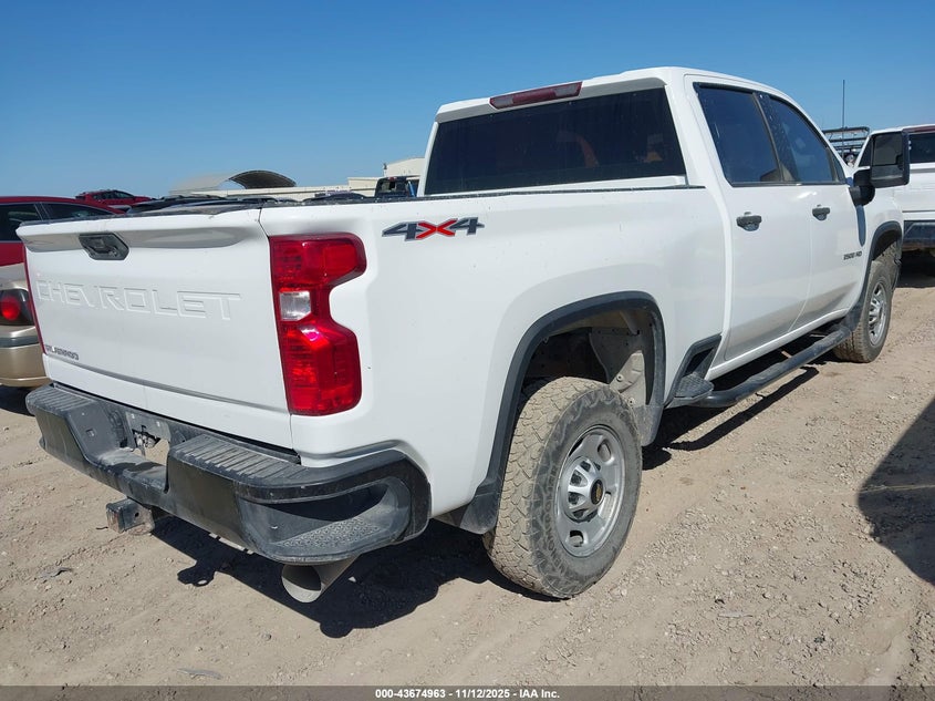 1GC4YLEY5NF180283 2022 CHEVROLET SILVERADO photo no. 4