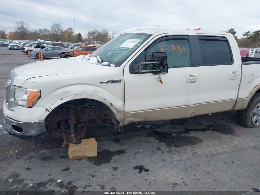 2009 Ford F-150 Lariat VIN: 1FTPW14V79FA38294 Lot: 43674964