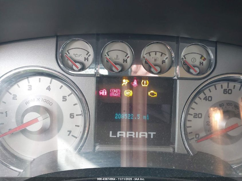 2009 Ford F-150 Lariat VIN: 1FTPW14V79FA38294 Lot: 43674964