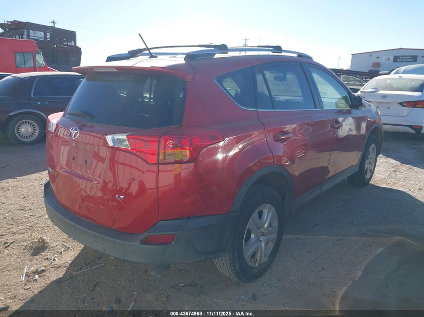 2015 TOYOTA RAV4 LE JTMZFREV3FD055087