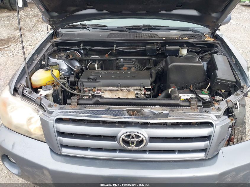 2005 Toyota Highlander VIN: JTEHD21A850035527 Lot: 43674973