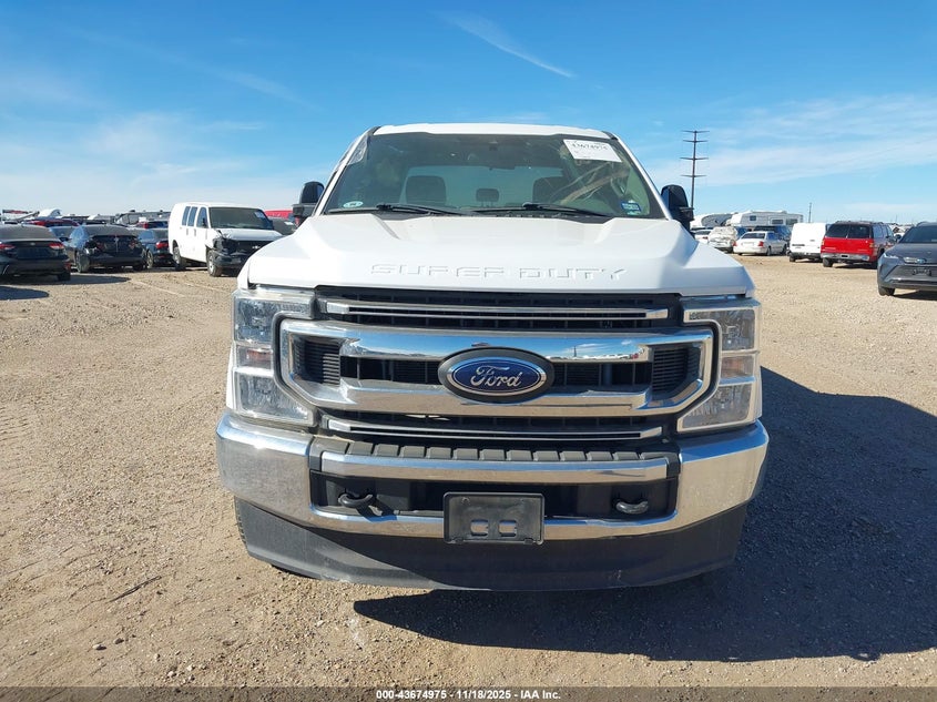 2021 Ford F-250 Xl VIN: 1FT7W2B6XMED95954 Lot: 43674975