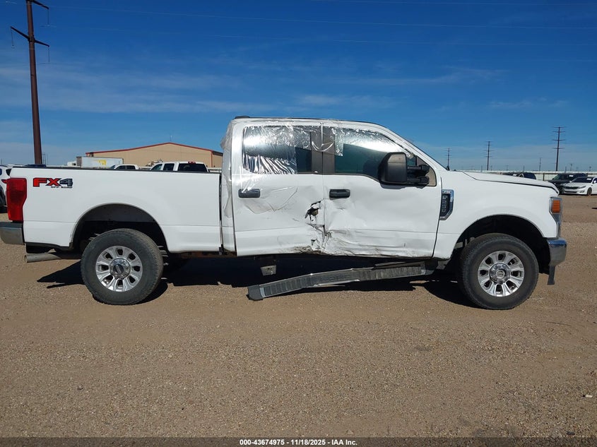 2021 Ford F-250 Xl VIN: 1FT7W2B6XMED95954 Lot: 43674975