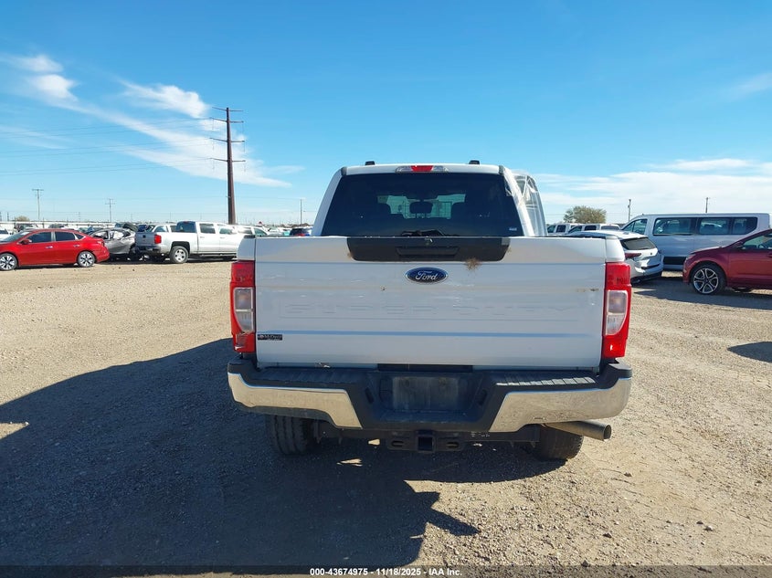 2021 Ford F-250 Xl VIN: 1FT7W2B6XMED95954 Lot: 43674975