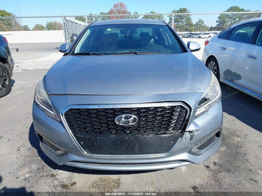 2016 HYUNDAI SONATA HYBRID LIMITED KMHE34L16GA016695