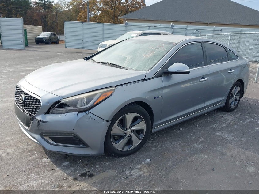 2016 HYUNDAI SONATA HYBRID LIMITED KMHE34L16GA016695
