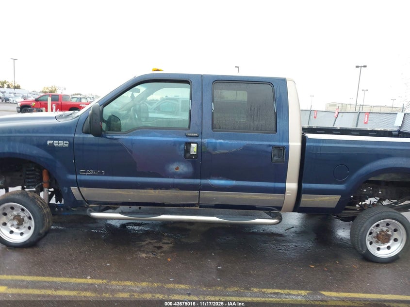 1999 Ford F-250 Lariat/Xl/Xlt VIN: 1FTNW20L4XEA80457 Lot: 43675016