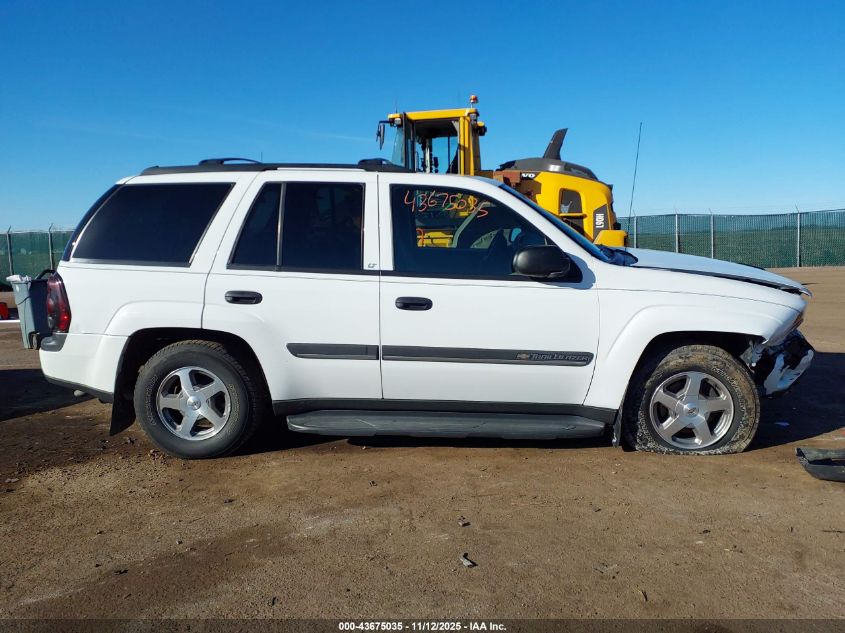 2003 Chevrolet Trailblazer Lt VIN: 1GNDT13S532267842 Lot: 43675035