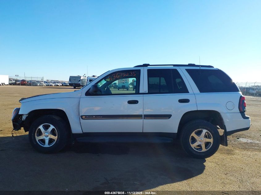 2003 Chevrolet Trailblazer Lt VIN: 1GNDT13S532267842 Lot: 43675035