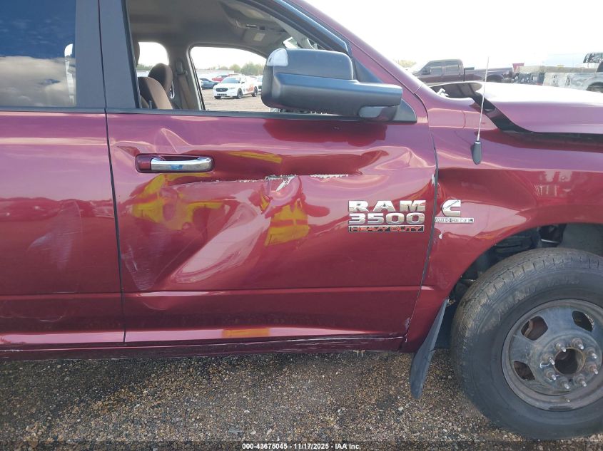 2017 Ram 3500 Lone Star 4X2 8' Box VIN: 3C63RPHL1HG765954 Lot: 43675045