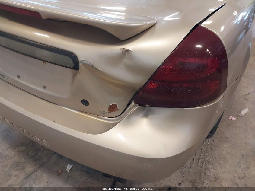 2004 Pontiac Grand Prix Gt1 VIN: 2G2WP522X41261443 Lot: 43675068