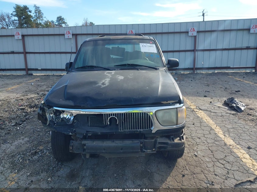 2000 Mercury Mountaineer VIN: 4M2ZU66E0YUJ00292 Lot: 43675091