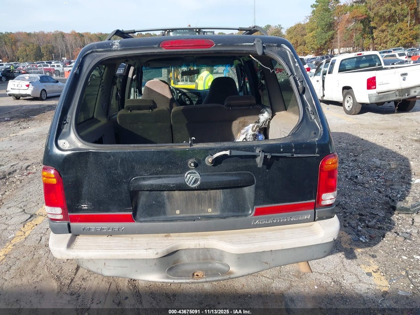 2000 Mercury Mountaineer VIN: 4M2ZU66E0YUJ00292 Lot: 43675091