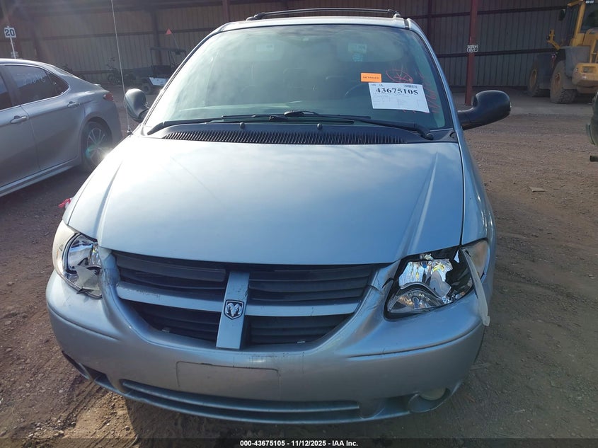 2006 Dodge Grand Caravan Sxt VIN: 2D4GP44L56R789480 Lot: 43675105