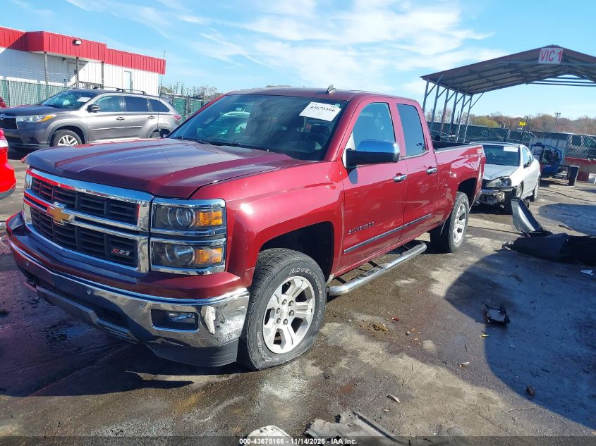 2014 CHEVROLET SILVERADO 1500 2LZ 1GCVKSEC0EZ147954