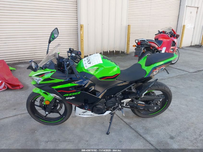 2022 Kawasaki Ex400 VIN: JKAEXKG15NDAG9626 Lot: 43675192