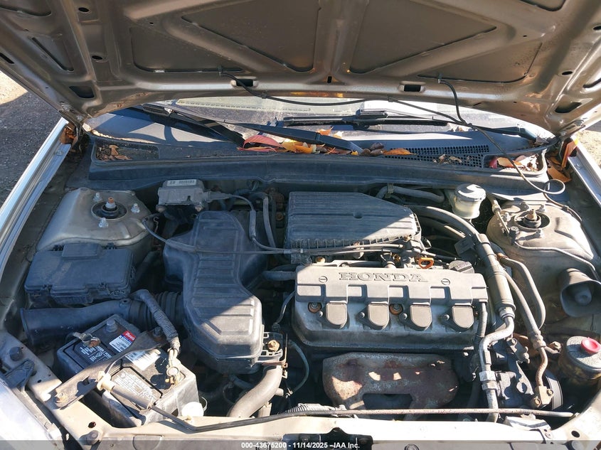 2003 Honda Civic Lx VIN: 1HGEM22593L011761 Lot: 43675200