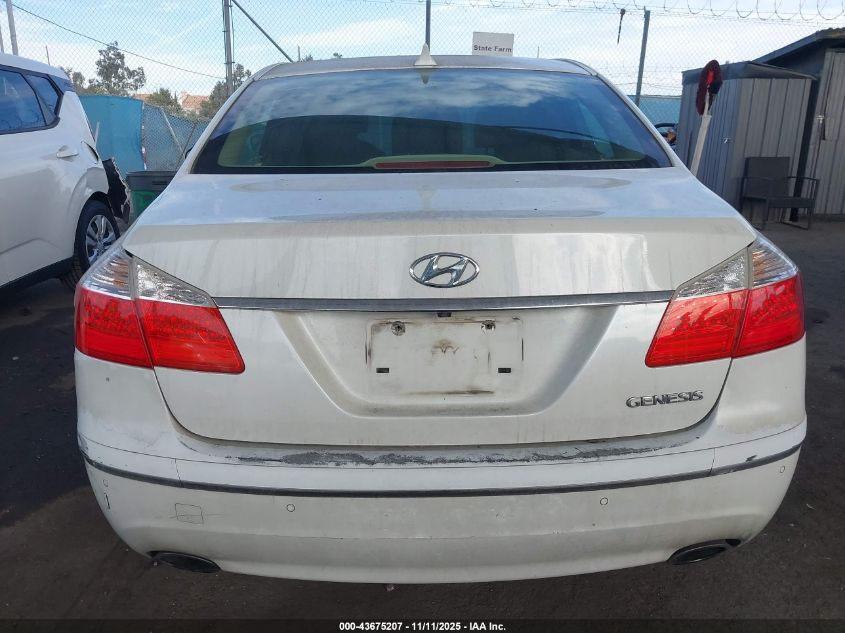 2009 Hyundai Genesis 3.8 VIN: KMHGC46EX9U037848 Lot: 43675207