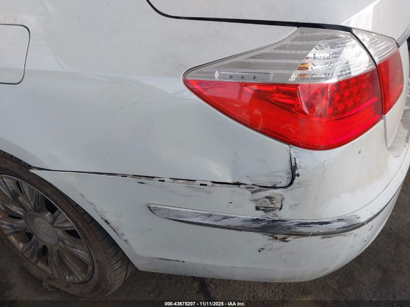 2009 Hyundai Genesis 3.8 VIN: KMHGC46EX9U037848 Lot: 43675207