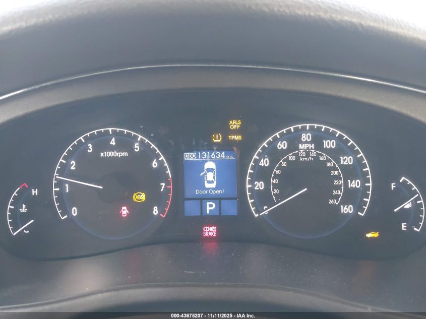 2009 Hyundai Genesis 3.8 VIN: KMHGC46EX9U037848 Lot: 43675207