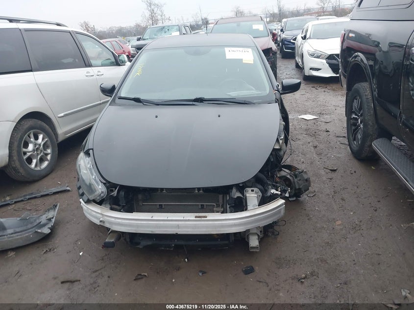 2013 Dodge Dart Sxt VIN: 1C3CDFBA2DD292585 Lot: 43675219