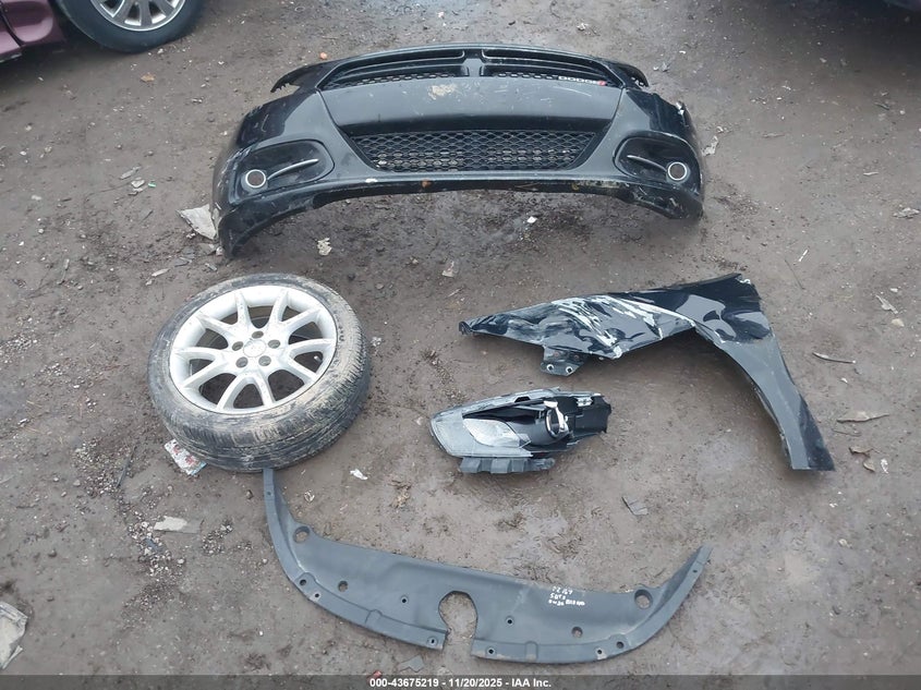 2013 Dodge Dart Sxt VIN: 1C3CDFBA2DD292585 Lot: 43675219