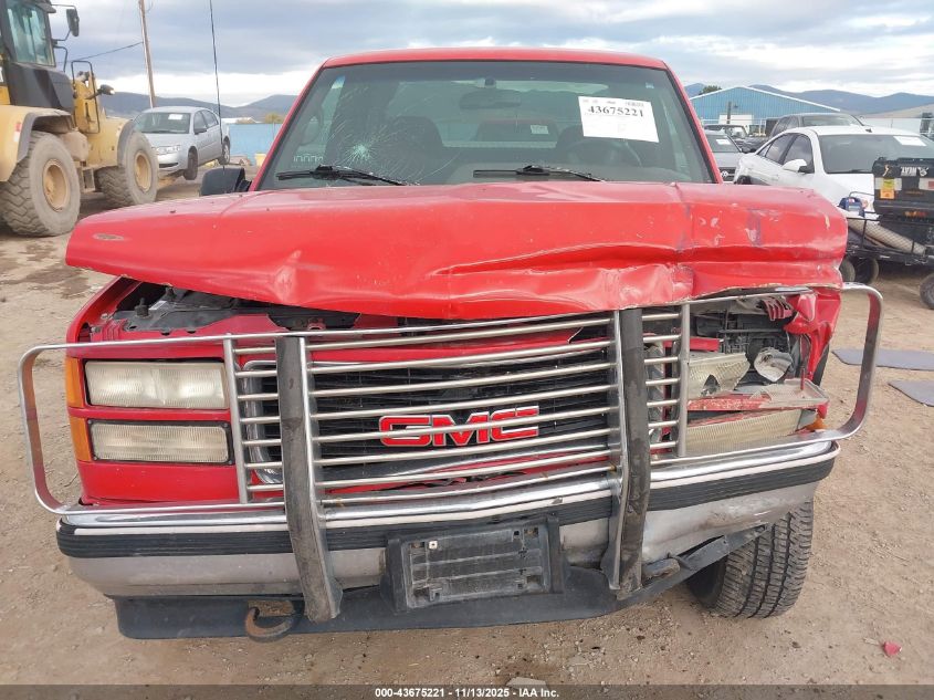 1996 GMC Sierra K1500 VIN: 2GTEK19M9T1517771 Lot: 43675221