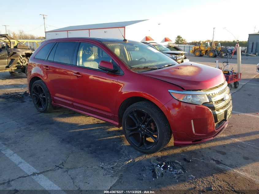 2014 FORD EDGE SPORT - 2FMDK4AK6EBB17229