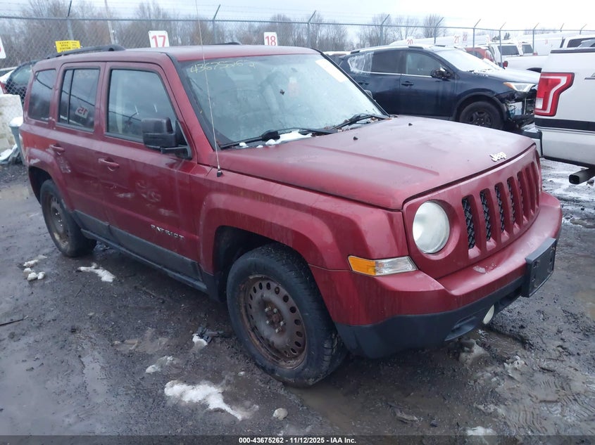 2014 JEEP PATRIOT LATITUDE - 1C4NJPFD4ED576517