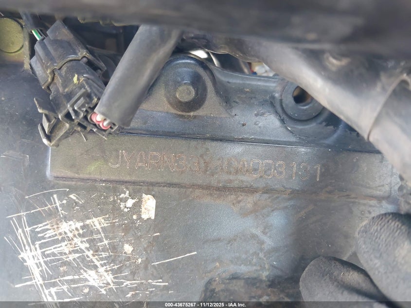 2016 Yamaha Fz09 C VIN: JYARN33Y1GA003131 Lot: 43675267