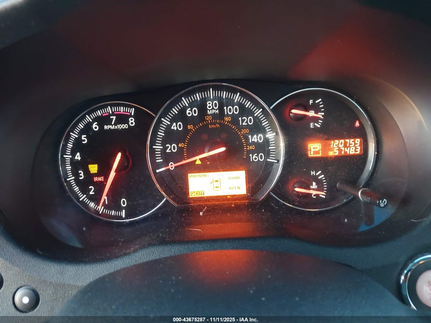 2011 Nissan Maxima 3.5 S VIN: 1N4AA5AP3BC806352 Lot: 43675287