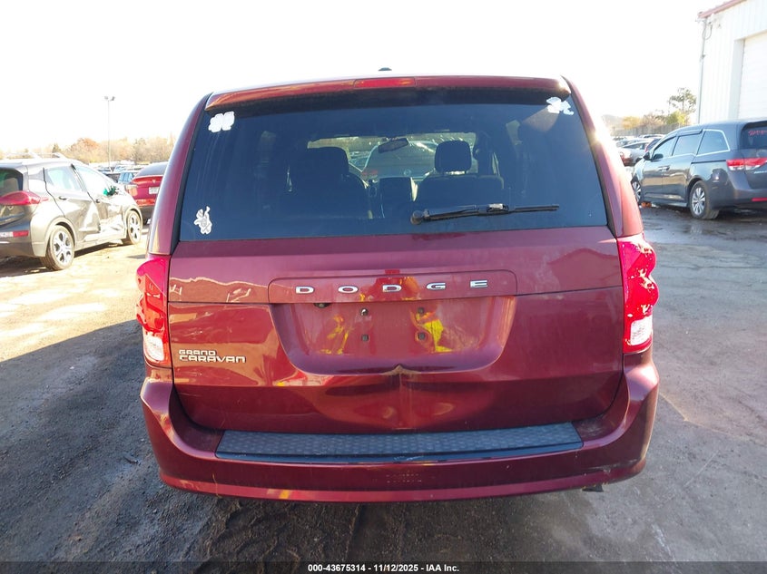 2018 Dodge Grand Caravan Se Plus VIN: 2C4RDGBG5JR151759 Lot: 43675314