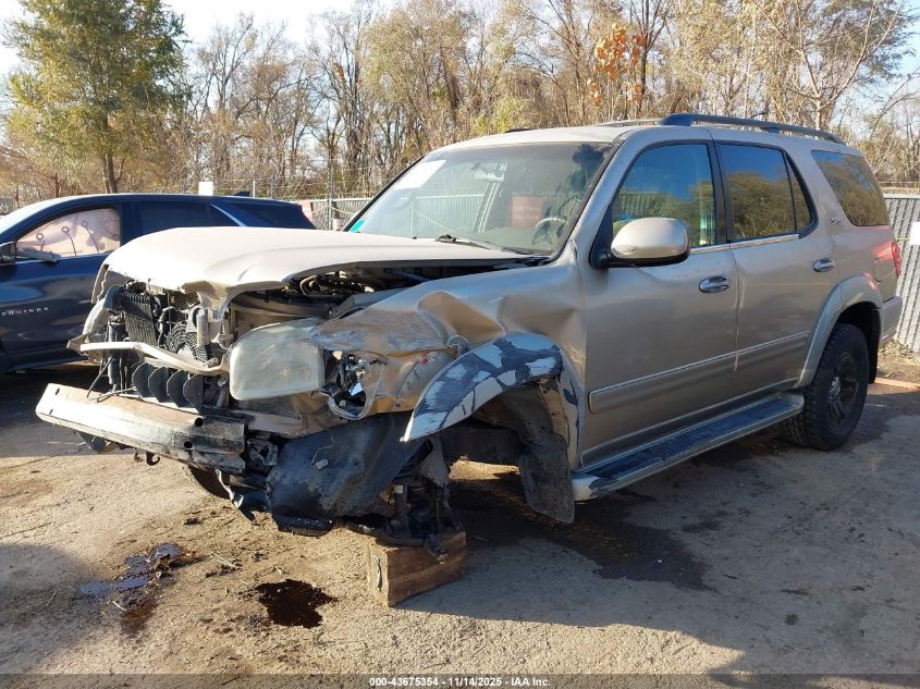 2003 Toyota Sequoia Sr5 V8