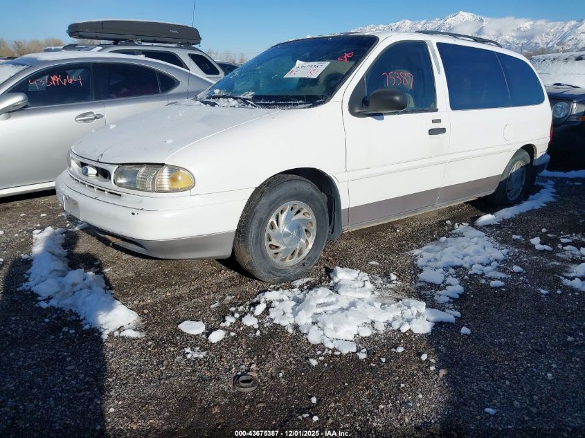 1996 Ford Windstar Wagon VIN: 2FMDA5140TBB01986 Lot: 43675387