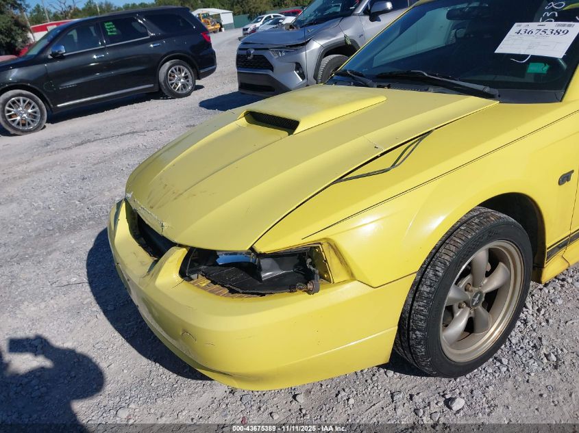 2001 Ford Mustang Gt VIN: 1FAFP45X81F157833 Lot: 43675389