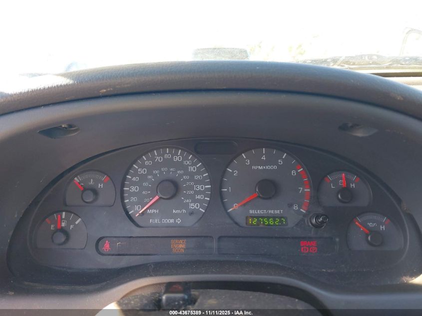 2001 Ford Mustang Gt VIN: 1FAFP45X81F157833 Lot: 43675389