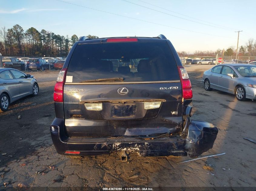 2008 Lexus Gx 470 VIN: JTJBT20XX80171534 Lot: 43675390