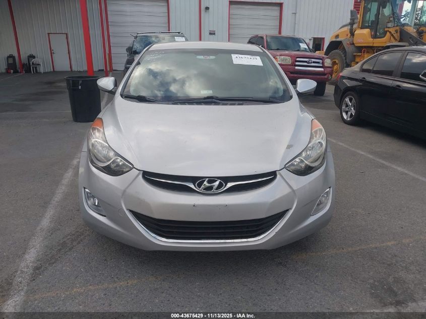 2013 Hyundai Elantra Gls VIN: KMHDH4AE5DU542992 Lot: 43675429